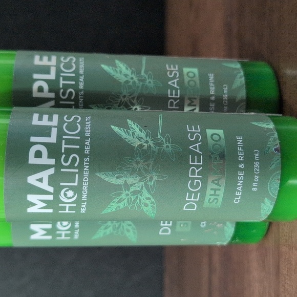 Maple Holistics Degrease Cleanse And Define Shampoo 8oz Pack Of 3 Clarifying - Picture 2 of 4